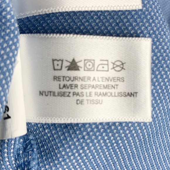 CUTTER & BUCK CB DryTec Blue Golf Polo Shirt Torrey Pines size L - Picture 9 of 9